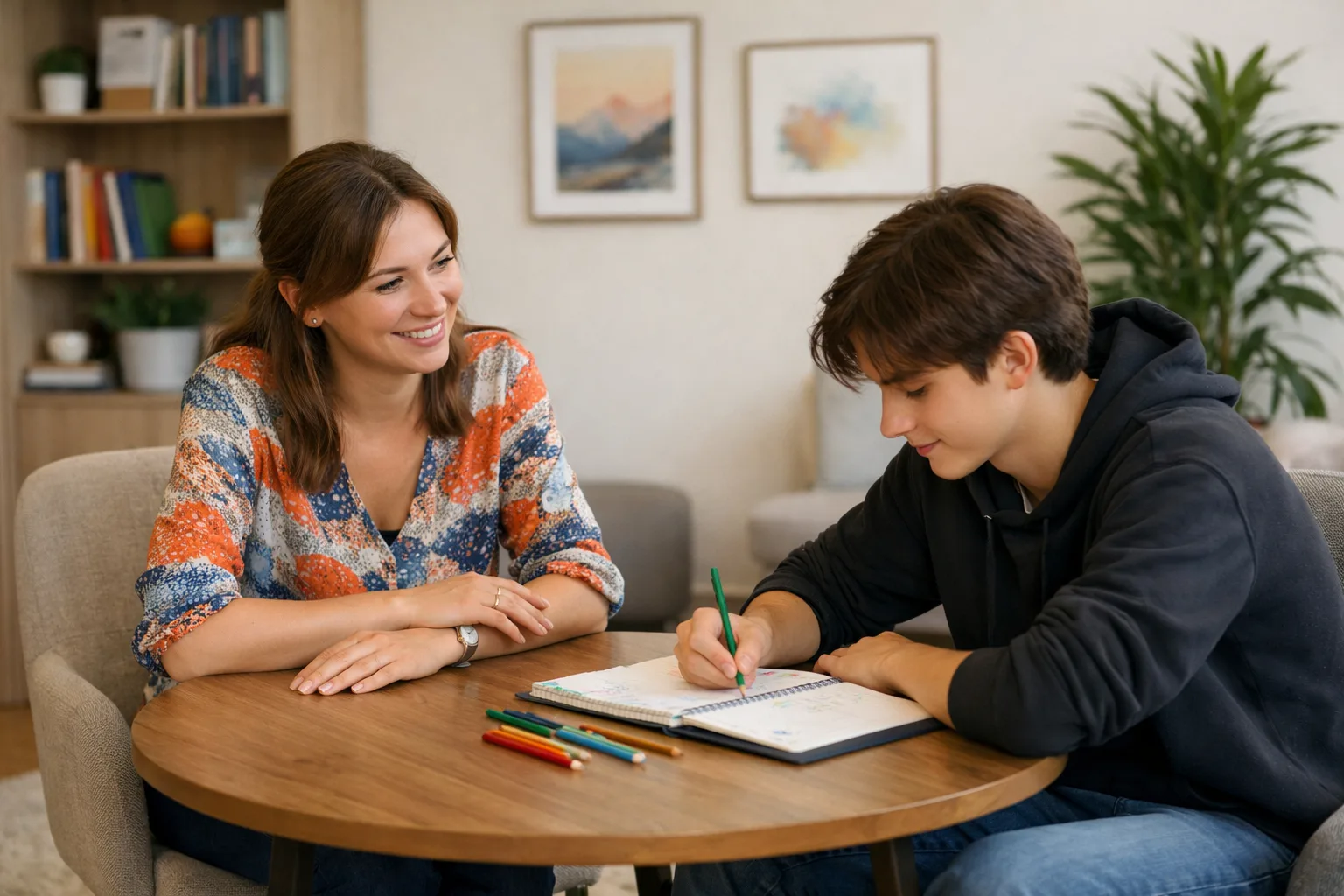 Детский психолог на приёме